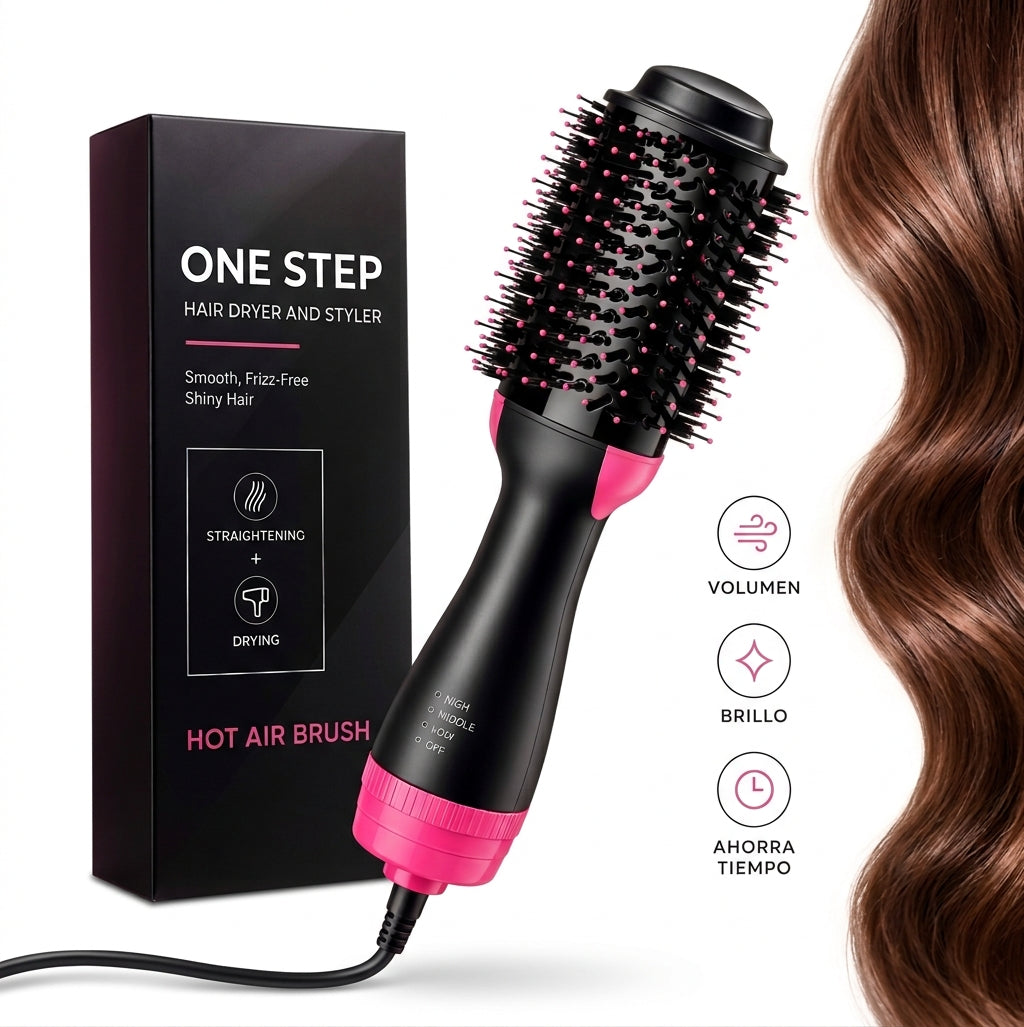Cepillo Secador 3 en 1 One Step Pro